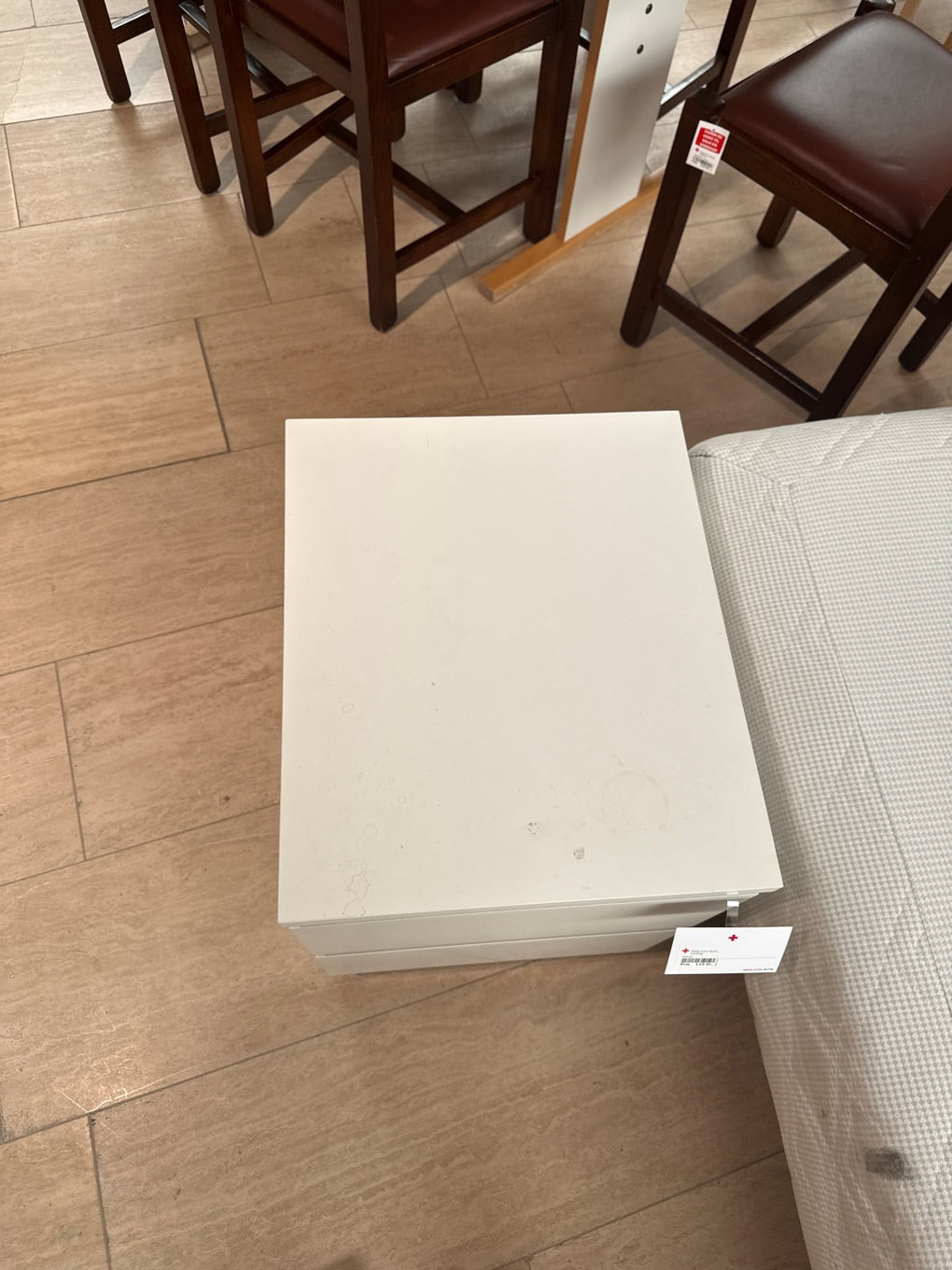 Natbord hvid